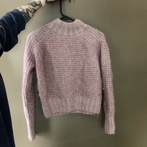 Size Medium sweater from kohl’s . Never worn . Lavenderish purply color.